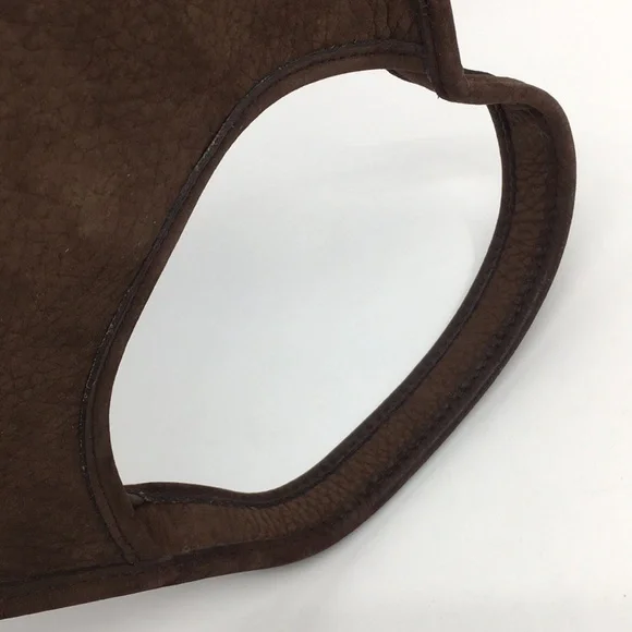 SOLD!!! Vintage Coach Mini Ergo 4399 Chocolate Brown Nubuc Suede Bag - Picture 16 of 16